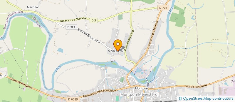 localisation de l'entreprise PMM  MONTPON-MENESTEROL