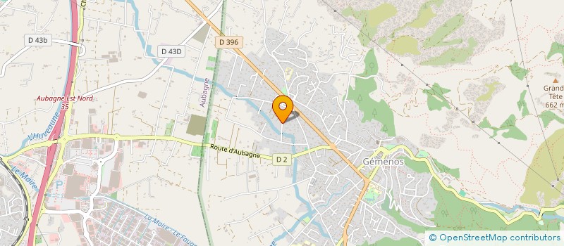 localisation de l'entreprise PMM  GEMENOS