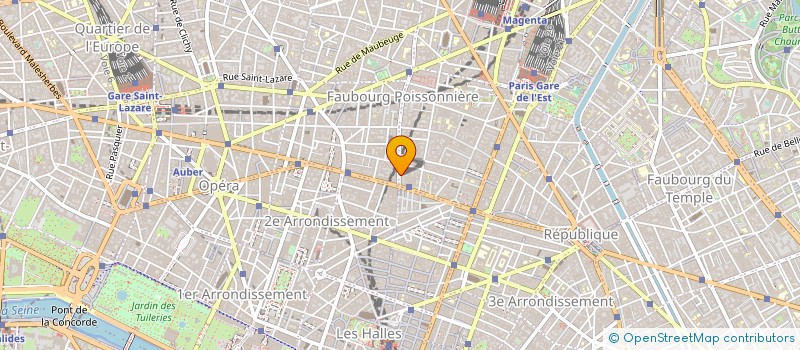 localisation de l'entreprise PMM RACKING à PARIS