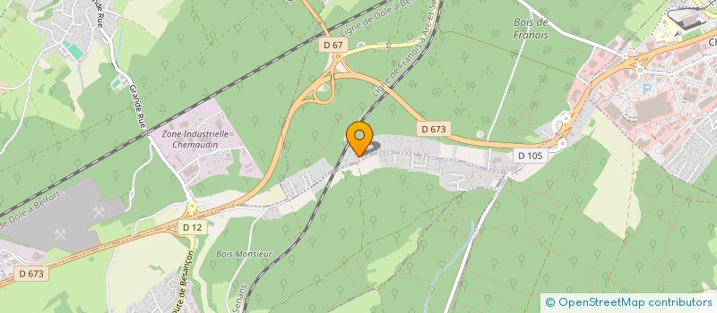 localisation de l'entreprise PMM ZITTE  FRANOIS