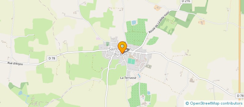 localisation de l'entreprise PMMA IMMO à SEGRE-EN-ANJOU BLEU