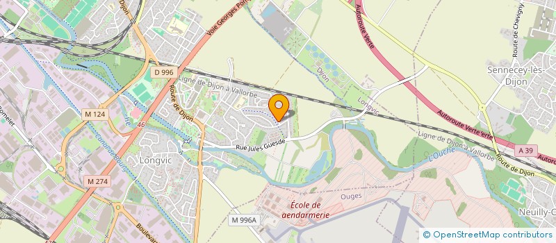 localisation de l'entreprise PMMCJ  SAINT-PHILIBERT