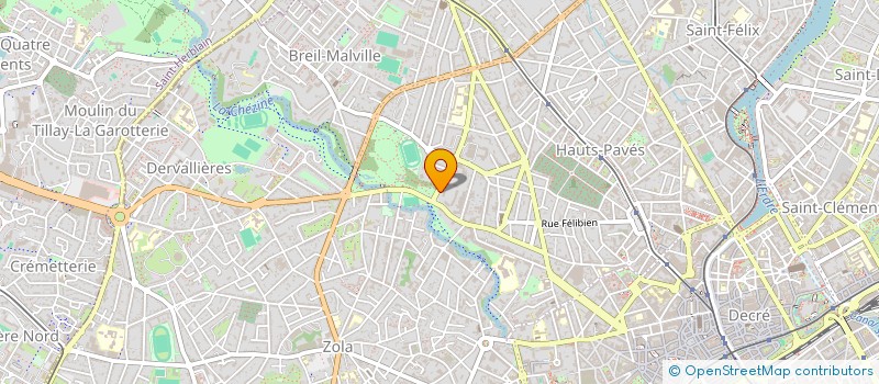 localisation de l'entreprise PMMP à NANTES
