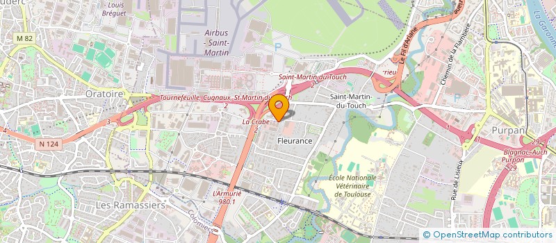 localisation de l'entreprise PMO ANALYTICS à TOULOUSE