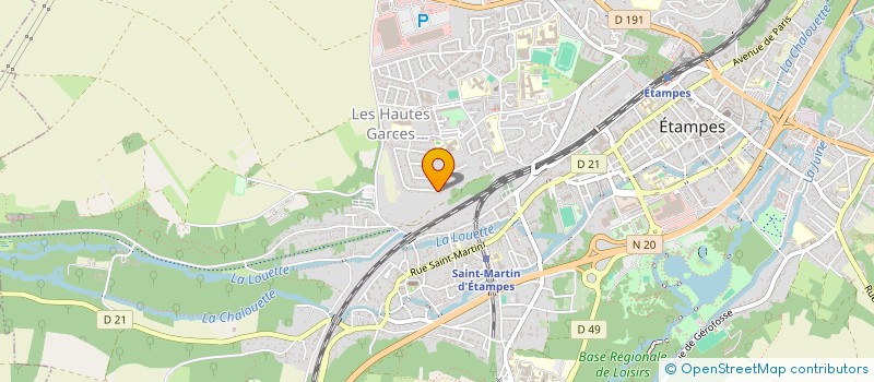 localisation de l'entreprise PMO ETAMPES ENERGIE CITOYENNE  ETAMPES