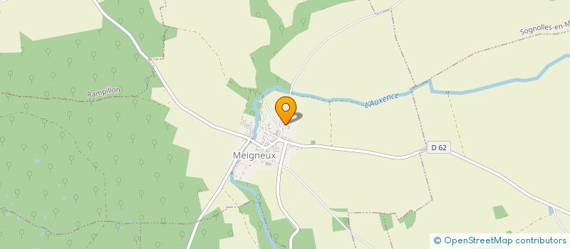 localisation de l'entreprise PMO FAMILY  MEIGNEUX