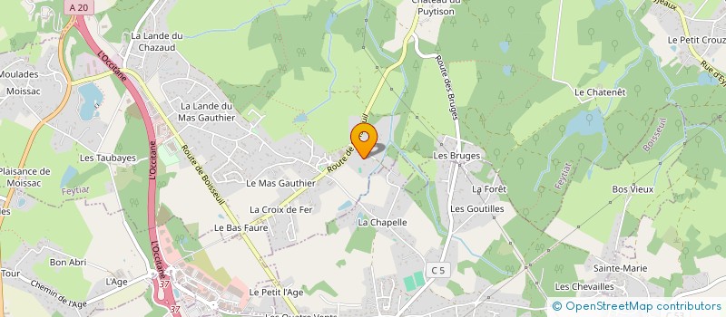 localisation de l'entreprise PMO HOLDING à FEYTIAT