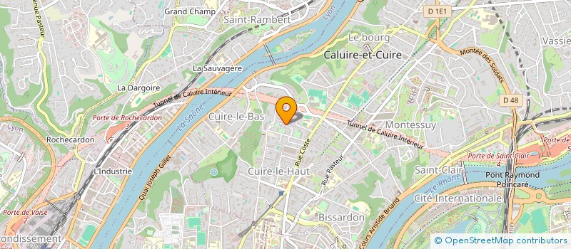 localisation de l'entreprise PMO INVEST  CALUIRE-ET-CUIRE