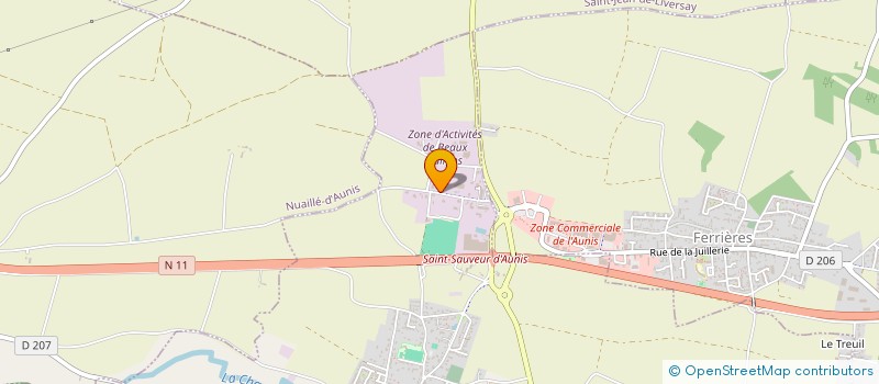 localisation de l'entreprise PMO PICOTY SOLAIRE  SAINT-SAUVEUR-D'AUNIS