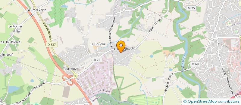 localisation de l'entreprise PMO SUSTAINING à LA CHAPELLE-SUR-ERDRE