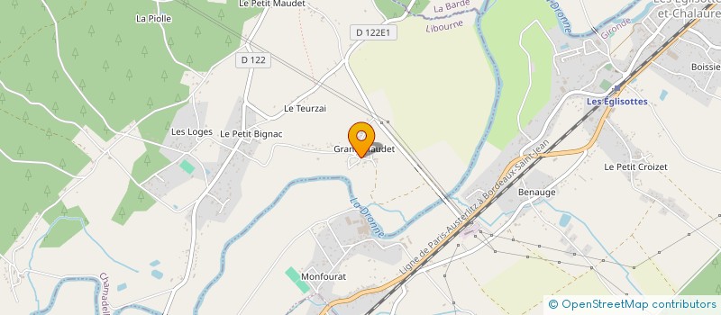 localisation de l'entreprise PMP à CHAMADELLE