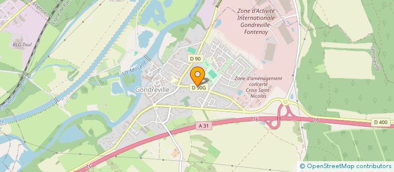 localisation de l'entreprise PMP  GONDREVILLE