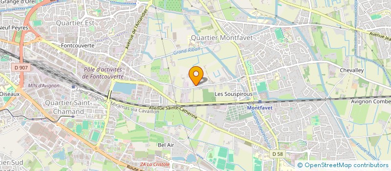 localisation de l'entreprise PMP CONSULT  AVIGNON