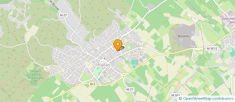 localisation de l'entreprise PMP EXPERTS  PIGNAN