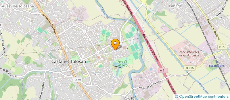 localisation de l'entreprise PMP FINANCE à CASTANET-TOLOSAN
