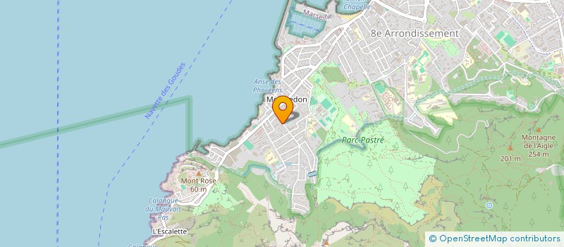 localisation de l'entreprise PMP GREENPRODUCT  MARSEILLE