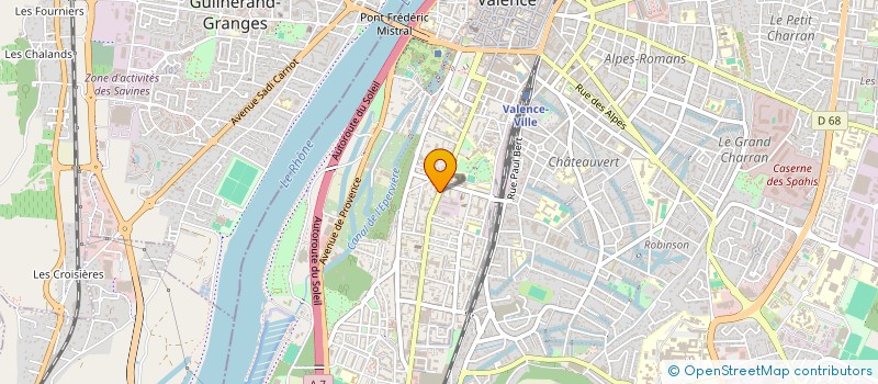 localisation de l'entreprise PMP PROMOTION  VALENCE