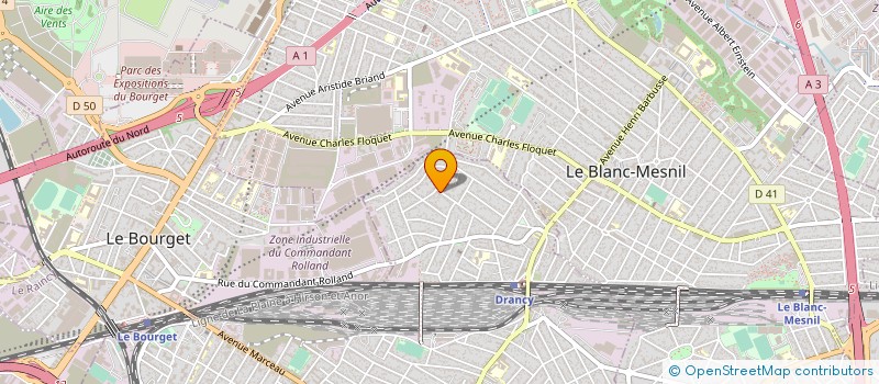 localisation de l'entreprise PMP SARL à DRANCY