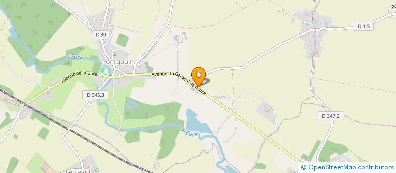 localisation de l'entreprise PMPG FINANCE à COURVILLE-SUR-EURE