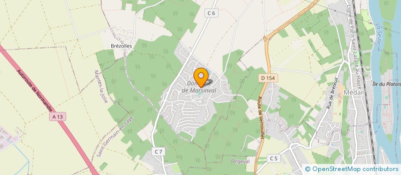 localisation de l'entreprise PMPS à VERNOUILLET