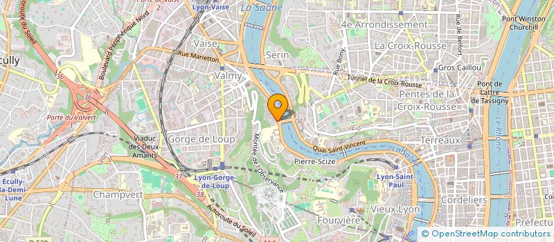 localisation de l'entreprise PMR à LYON