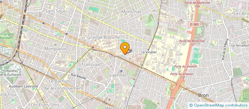 localisation de l'entreprise PMR  LYON