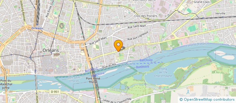 localisation de l'entreprise PMR à ORLEANS