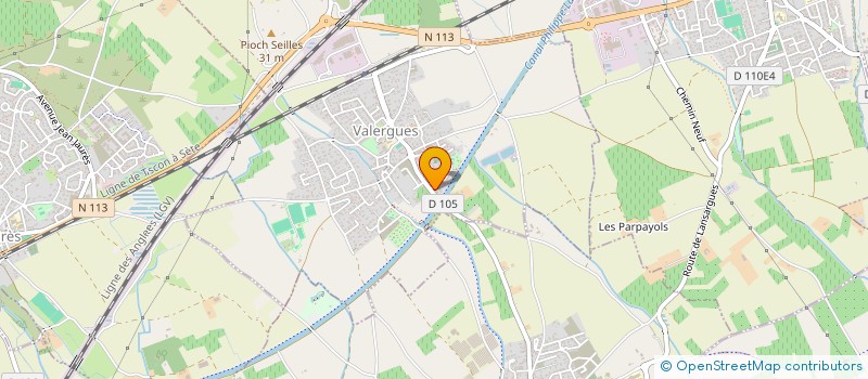 localisation de l'entreprise PMR CAMARGUE  CANDILLARGUES