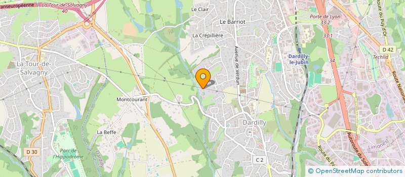 localisation de l'entreprise PMR CONCEPT à DARDILLY