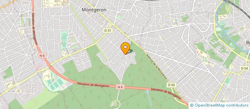 localisation de l'entreprise PMR-PROGRES à MONTGERON