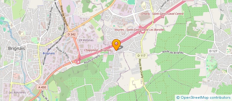 localisation de l'entreprise PMR TRADING & CONSULTING  SAINT-GENIS-LAVAL