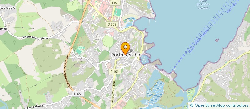 localisation de l'entreprise PMRC  PORTO-VECCHIO