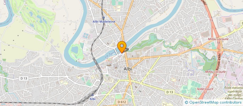 localisation de l'entreprise PMRRENOVATIONS à ALBI