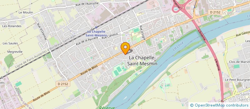 localisation de l'entreprise PMS 3 D à LA CHAPELLE-SAINT-MESMIN