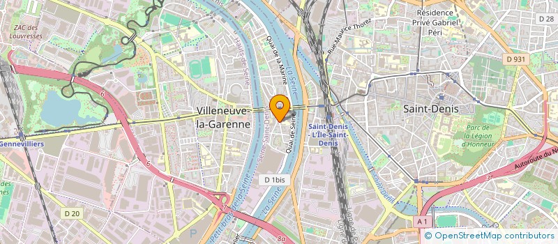 localisation de l'entreprise PMS  L'ILE-SAINT-DENIS