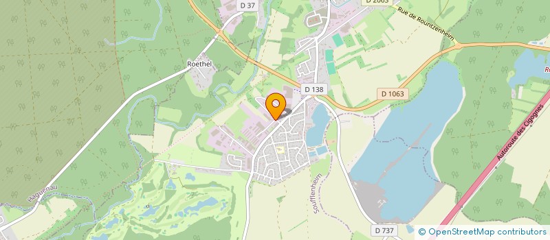 localisation de l'entreprise PMS  SOUFFLENHEIM