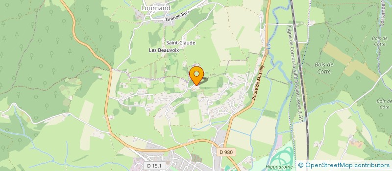 localisation de l'entreprise PMS à CLUNY