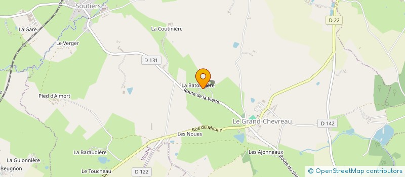 localisation de l'entreprise PMS  VERRUYES