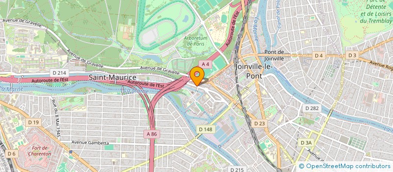localisation de l'entreprise PMS à SAINT-MAURICE