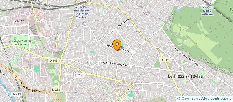 localisation de l'entreprise PMS CUISINE à CHAMPIGNY-SUR-MARNE