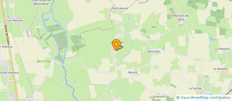 localisation de l'entreprise PMS PLIAGE  FOISSIAT