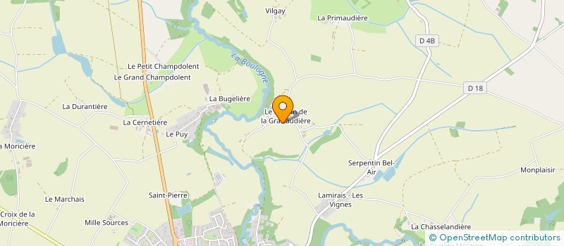 localisation de l'entreprise PMS RACING TEAM  LES LUCS-SUR-BOULOGNE