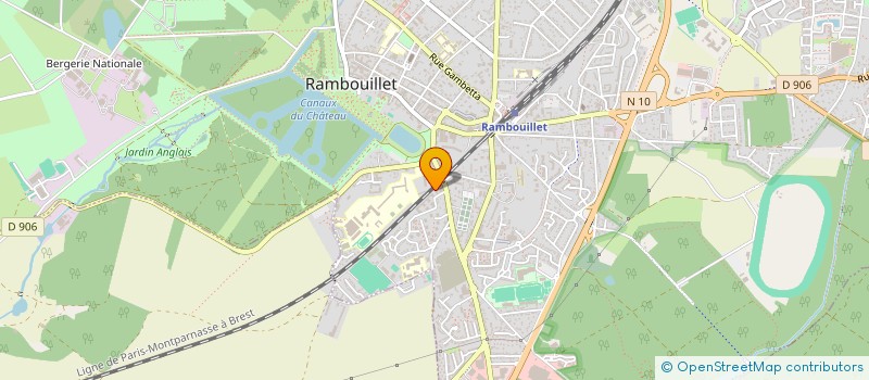 localisation de l'entreprise PMS RELOOK'AUTO SERVICES à RAMBOUILLET