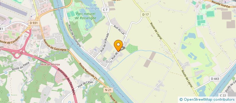 localisation de l'entreprise PMS VIN DE FRANCE & D'AILLEURS  BOE