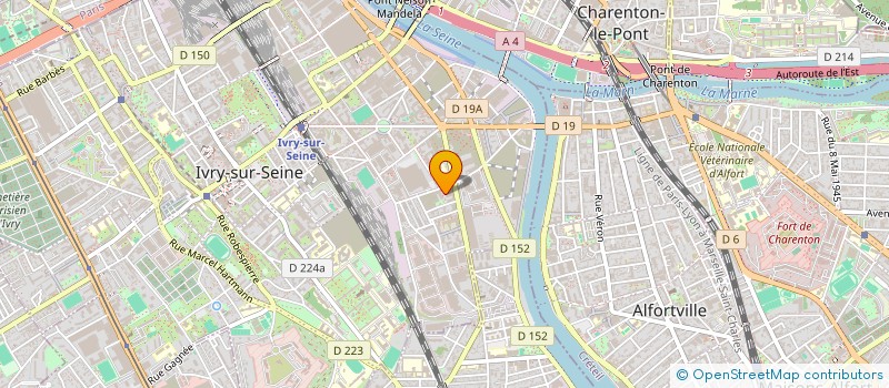 localisation de l'entreprise PMSIT  IVRY-SUR-SEINE