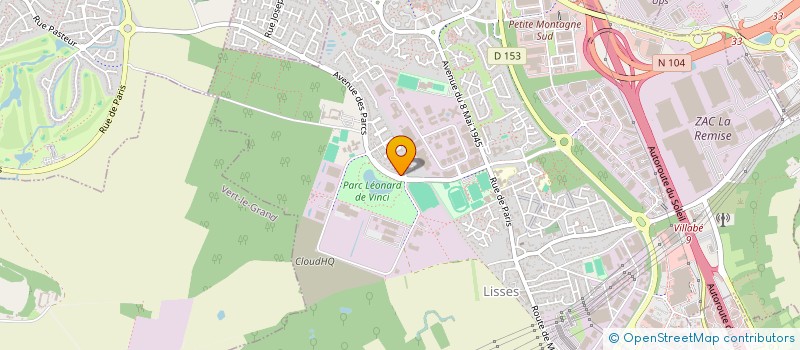 localisation de l'entreprise PMSIT-SERVICES à LISSES