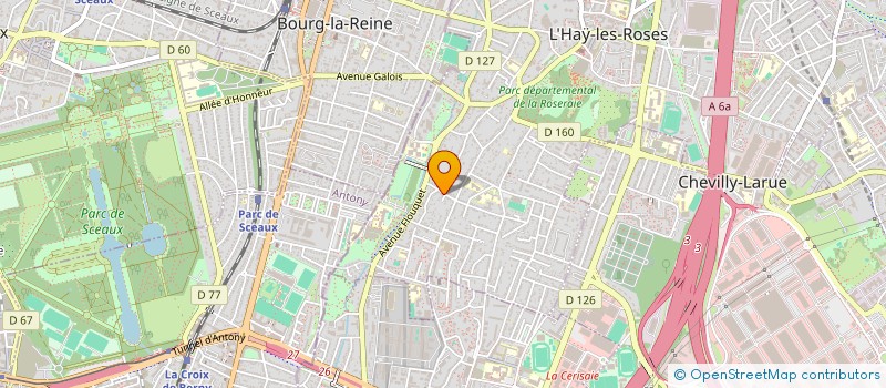 localisation de l'entreprise PMT  L'HAY-LES-ROSES