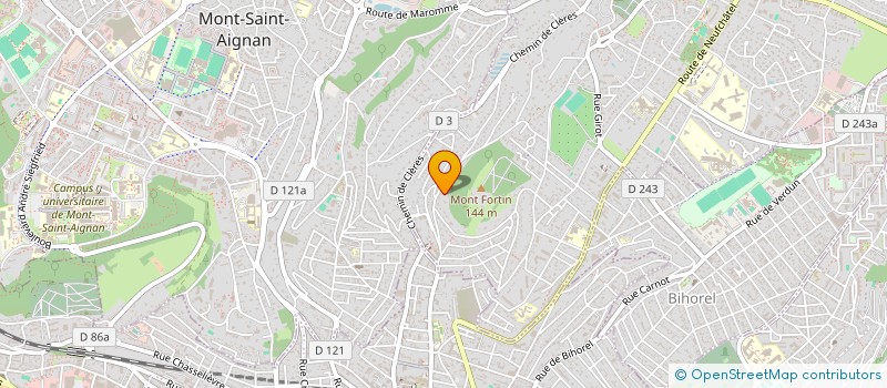 localisation de l'entreprise PMTEL à BOIS-GUILLAUME