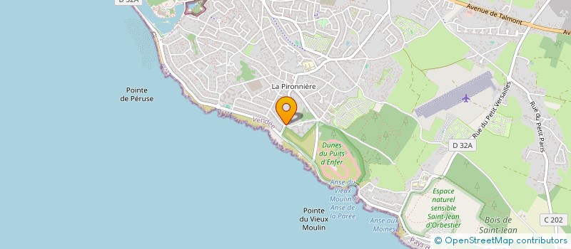 localisation de l'entreprise PMTS à LES SABLES D'OLONNE