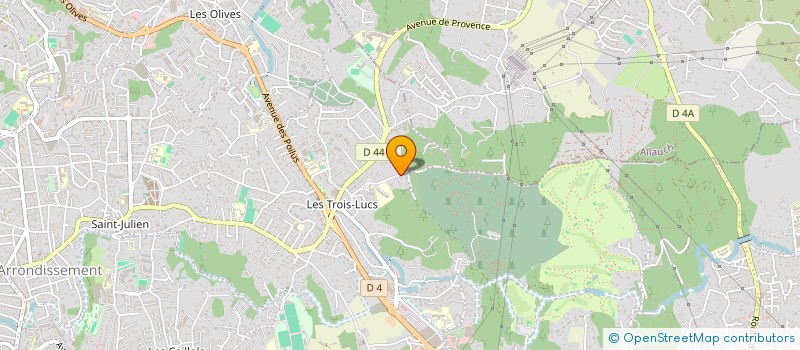 localisation de l'entreprise PMU NEW GEN  MARSEILLE
